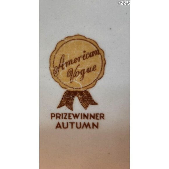 Eggshell Nautilus Autumn Oval Serving Platter Gold Trim 11.5 x 9 inch Fine China - Picture 2 of 9